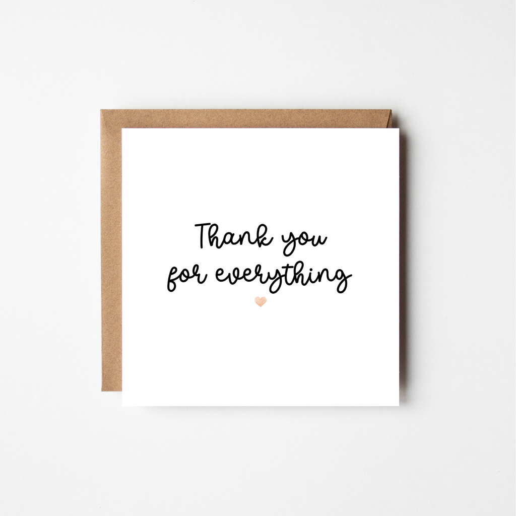 Thank You for Everything - The Just Because Collection