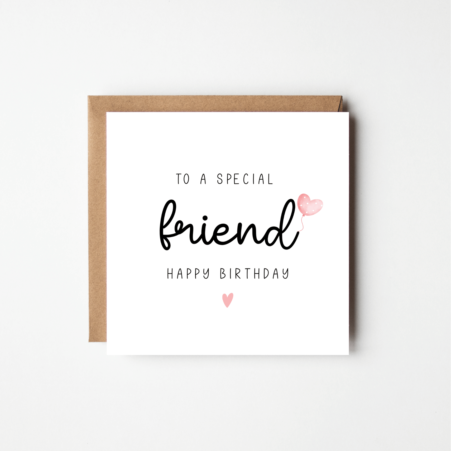 Personalised Birthday Card for a Friend