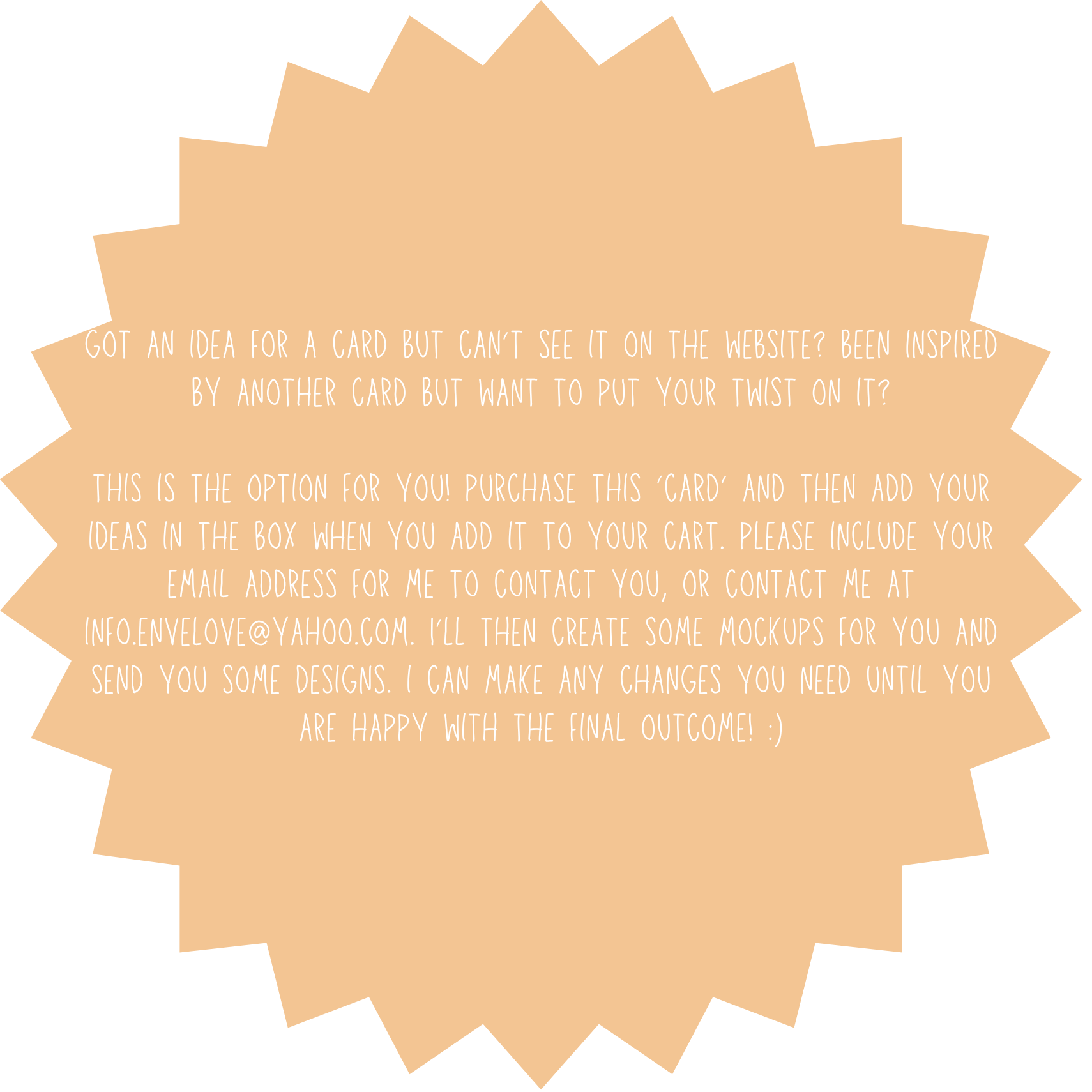 Fully Bespoke Custom Card | Your Design, Your Way | Personalised