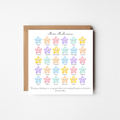 From the Whole Class – Personalised Watercolour Stars Teacher Thank You Card
